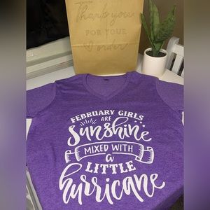 February birthday shirt!